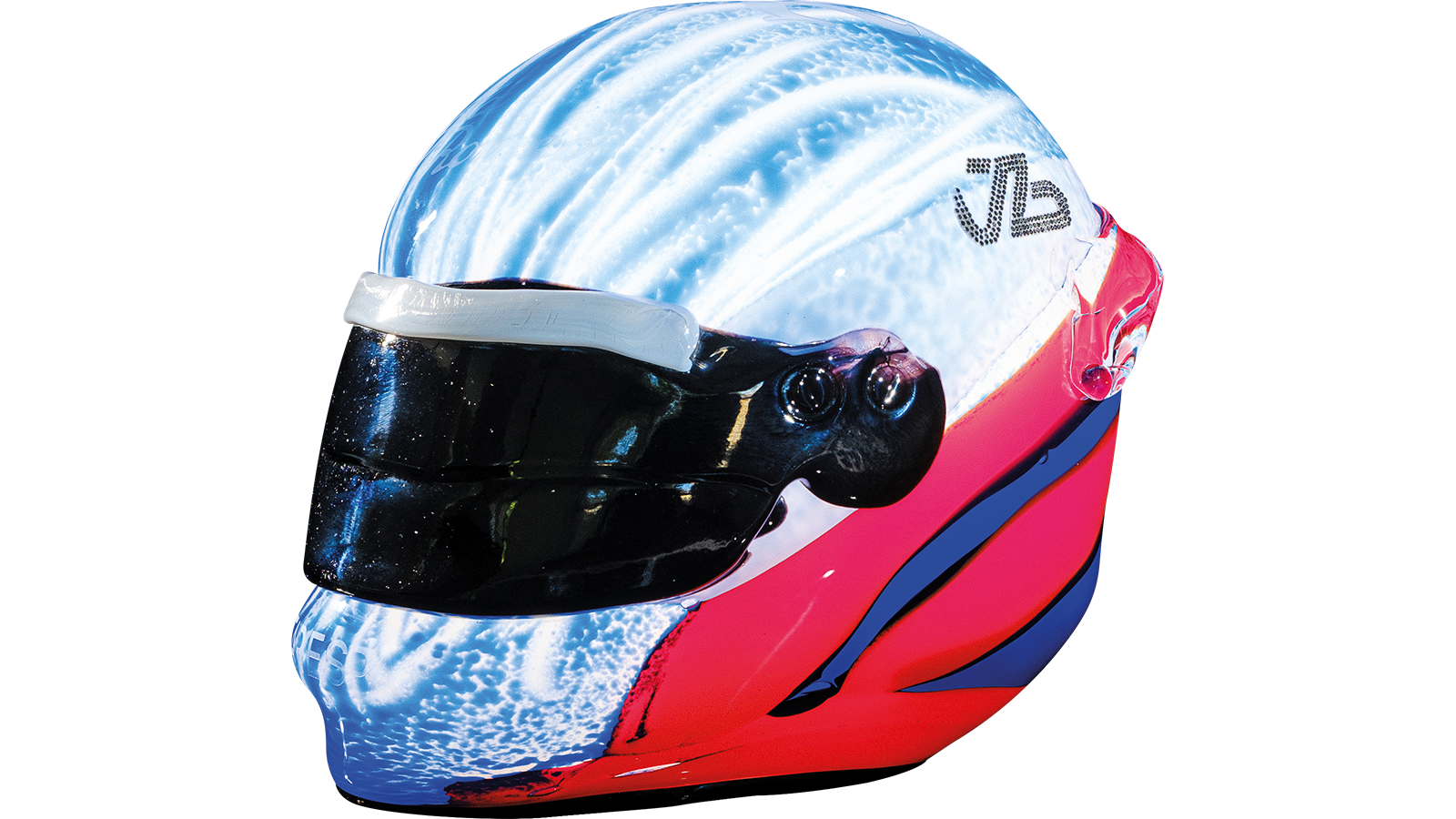 GLASS DRIVER'S HELMET